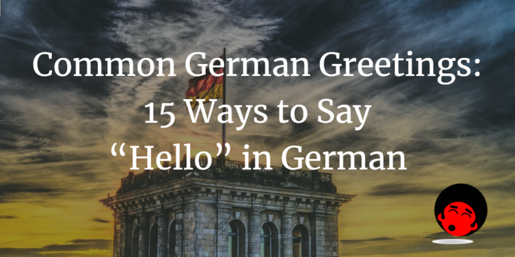 how to say hello in german